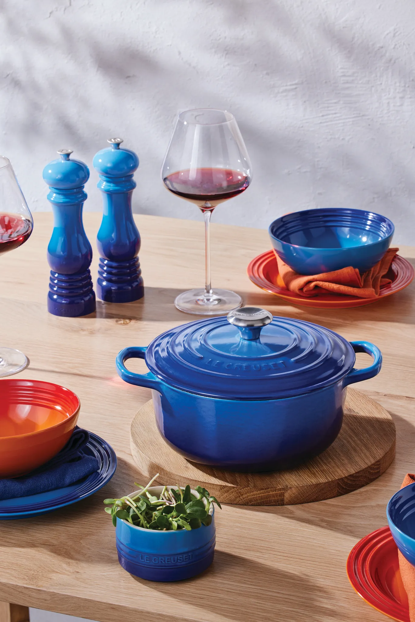 Le Creuset Signature deep plate 16 cm, Azure blue Le Creuset