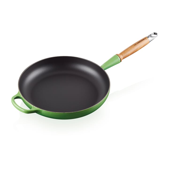 Le Creuset Signature frying pan wooden handle 28 cm, Bamboo Green Le Creuset