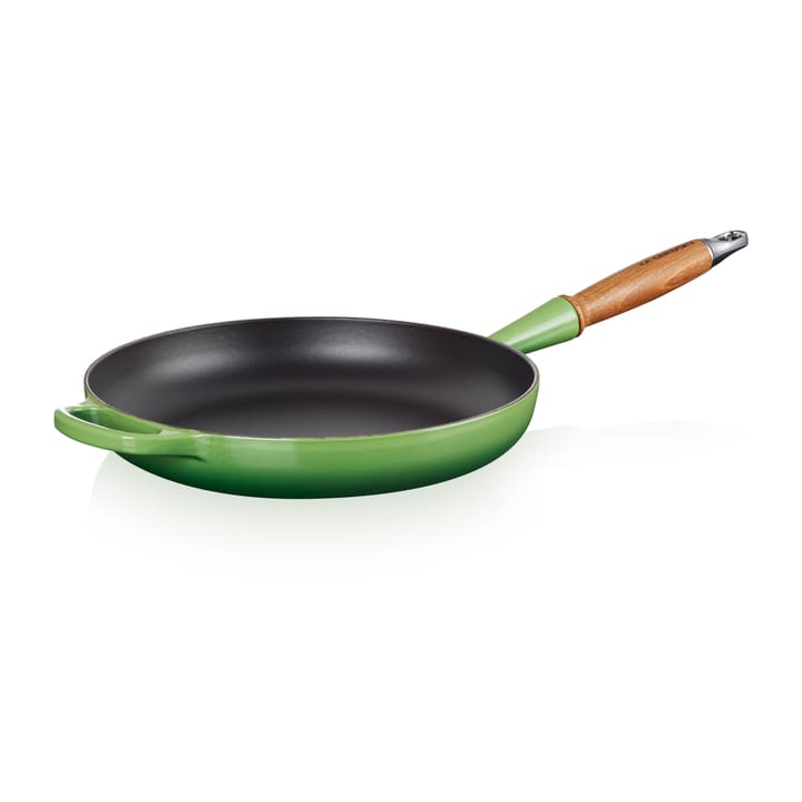 Le Creuset Signature frying pan wooden handle 28 cm, Bamboo Green Le Creuset