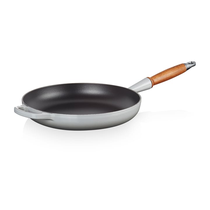 Le Creuset Signature frying pan wooden handle 28 cm, Mist Grey Le Creuset