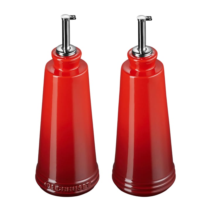 Le Creuset Signature oil & vinegar set - Cerise - Le Creuset