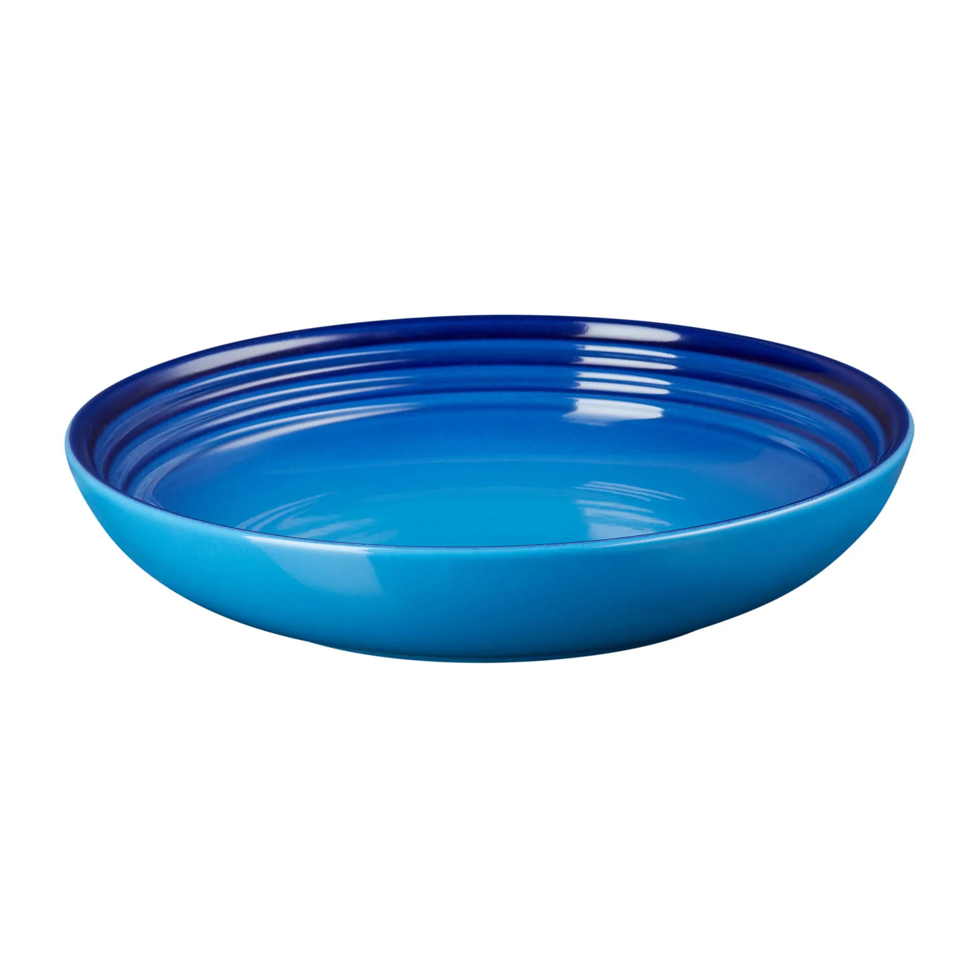 Le Creuset Signature pasta plate 22 cm, Azure blue Le Creuset