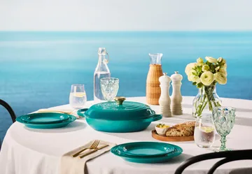 Le Creuset Signature plate 27 cm - Bleu Riviera - Le Creuset