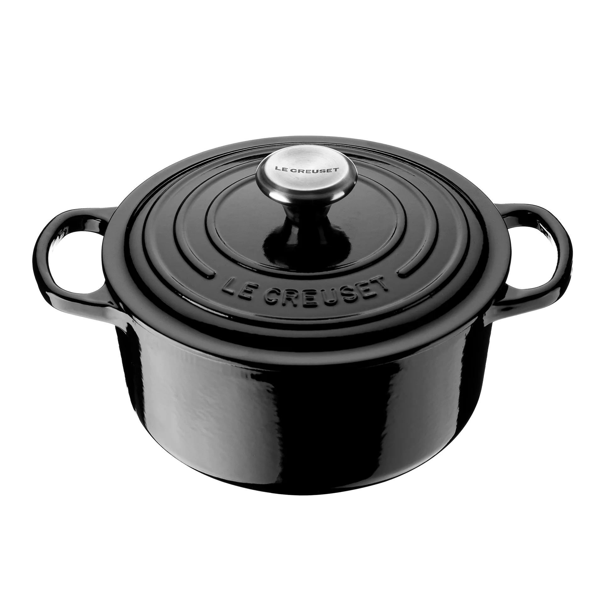 Le Creuset Signature round casserole 4.2 l, Black Le Creuset