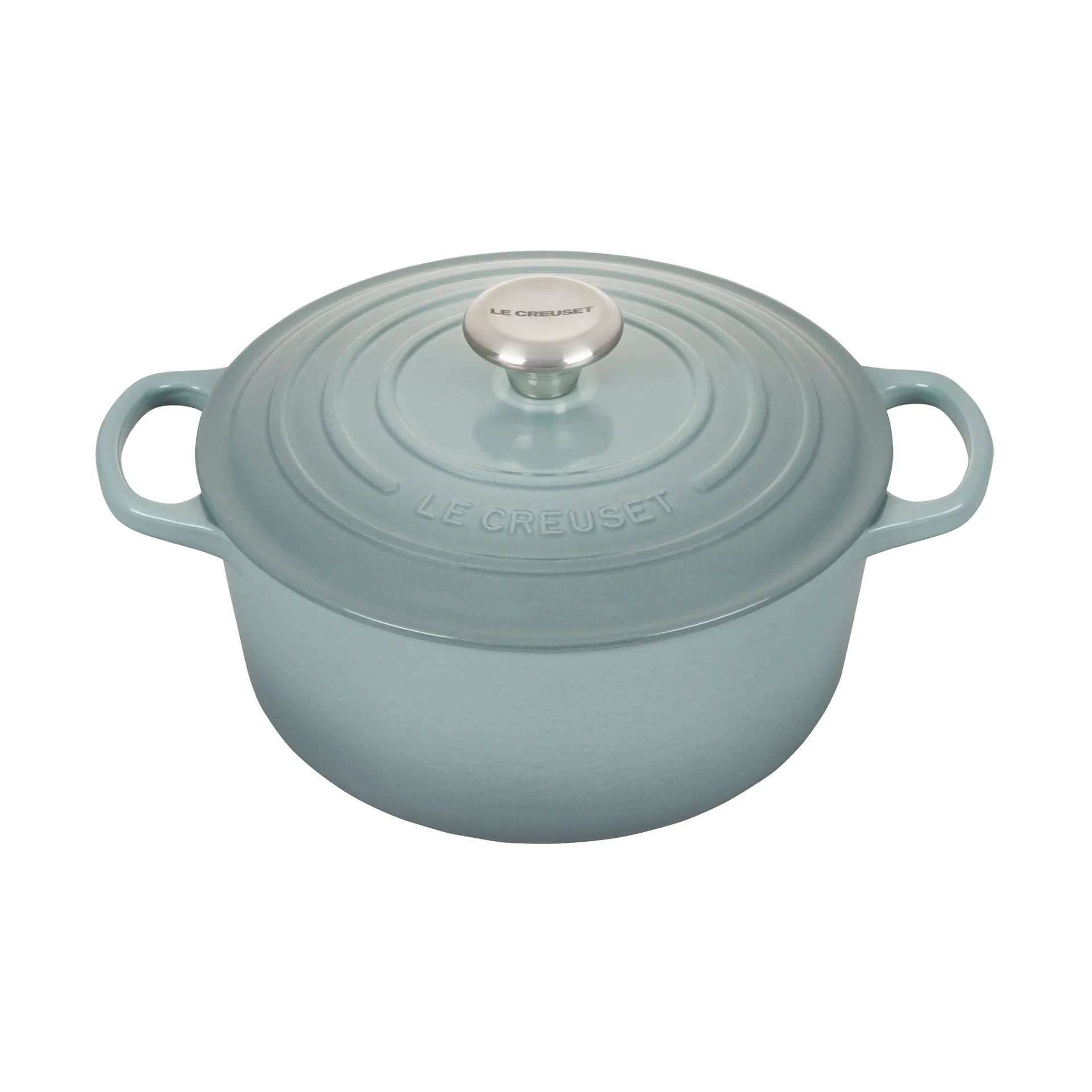 Le Creuset Signature round casserole 4.2 l, Sea Salt Le Creuset
