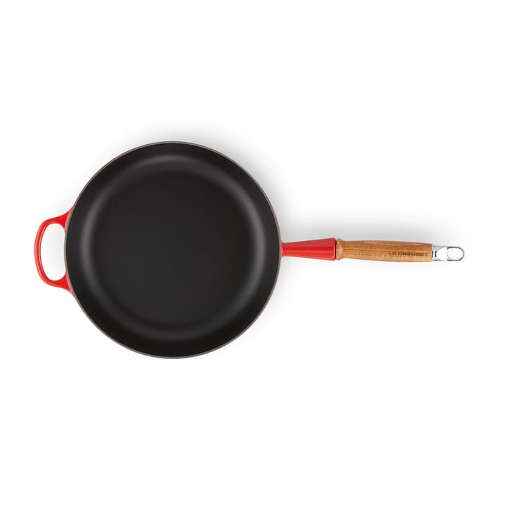 Le Creuset Signature sauce pan wooden handle 28 cm, Cerise Le Creuset