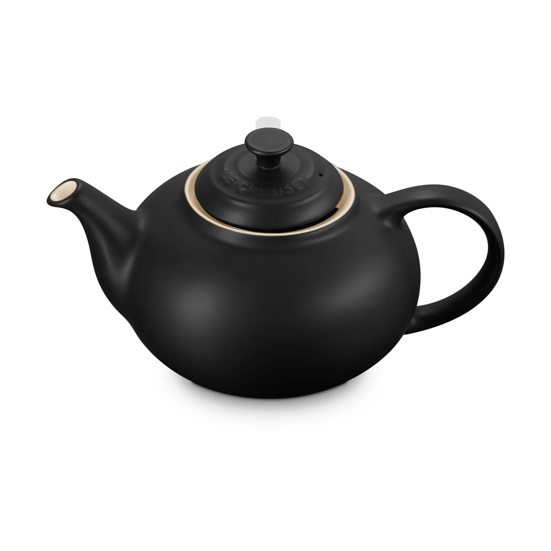 Le Creuset teapot, Matte Black, with strainer, 1,3 L Le Creuset