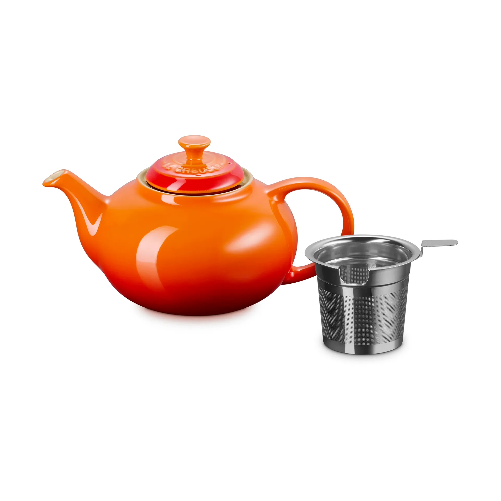 Le Creuset teapot, Volcanic, with strainer, 1,3 L Le Creuset