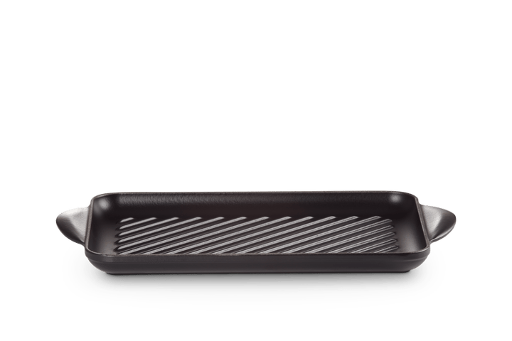 Rectangular grill plate 32 cm, Matte black Le Creuset