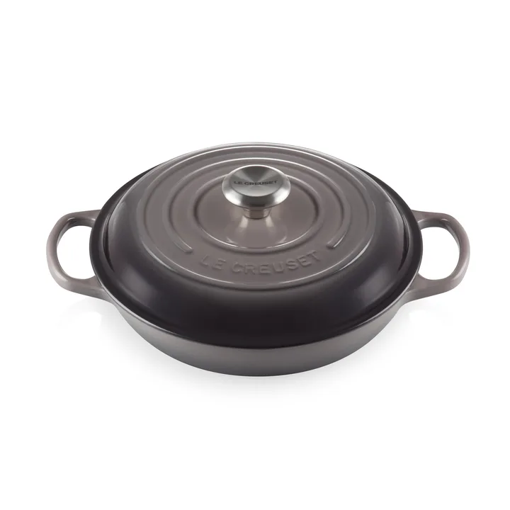 Signature shallow casserole 3.5 l - Flint - Le Creuset