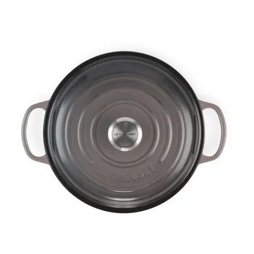Signature shallow casserole 3.5 l - Flint - Le Creuset
