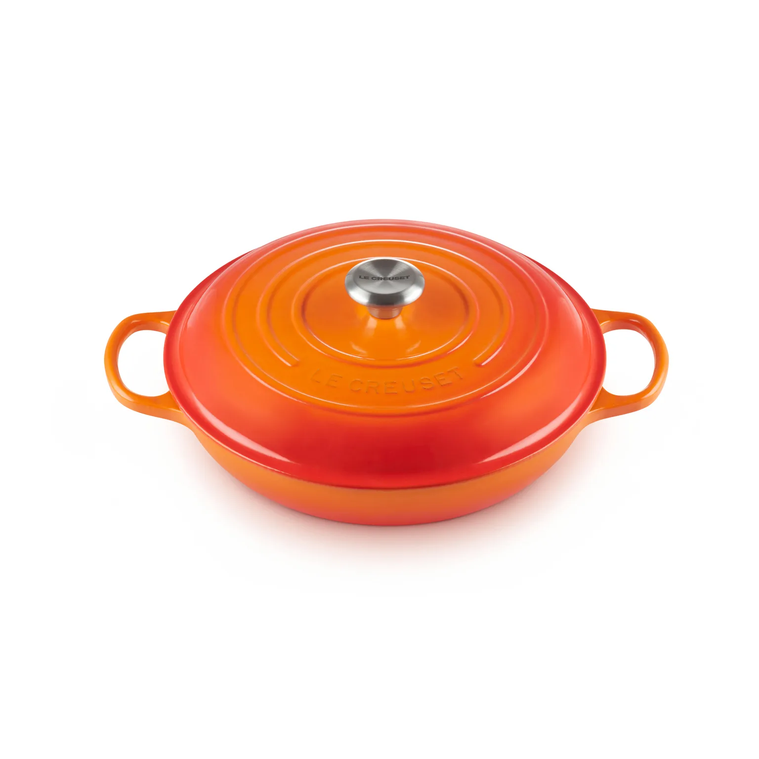 Signature shallow casserole 3.5 l, Volcanic Le Creuset