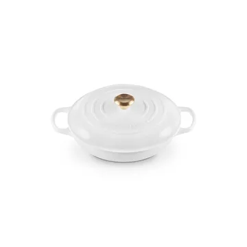 Signature shallow casserole 3.5 l - White - Le Creuset