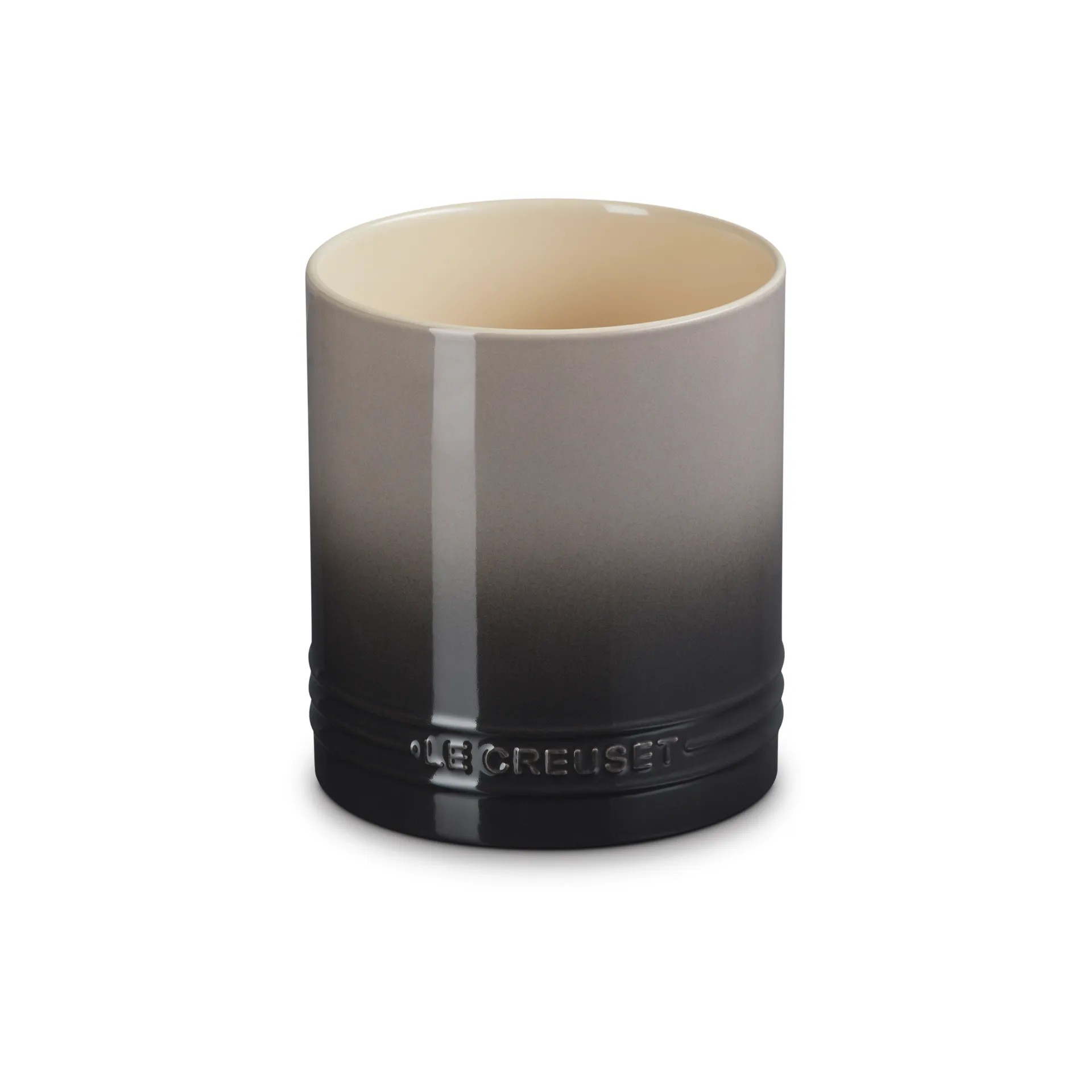 Signature stoneware cutlery and utensil jar 1.1 L, Flint Le Creuset