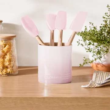 Signature stoneware cutlery and utensil jar 1.1 L - Shell Pink - Le Creuset
