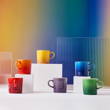 Signature stoneware mug 6-piece - Rainbow - Le Creuset