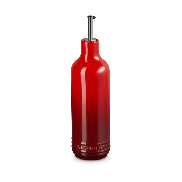 Signature stoneware oil bottle 0.6 L - Cerise - Le Creuset