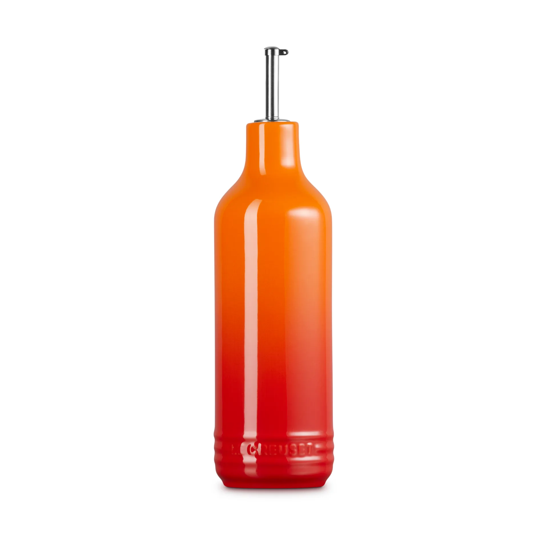 Signature stoneware oil bottle 0.6 L, Volcanic Le Creuset