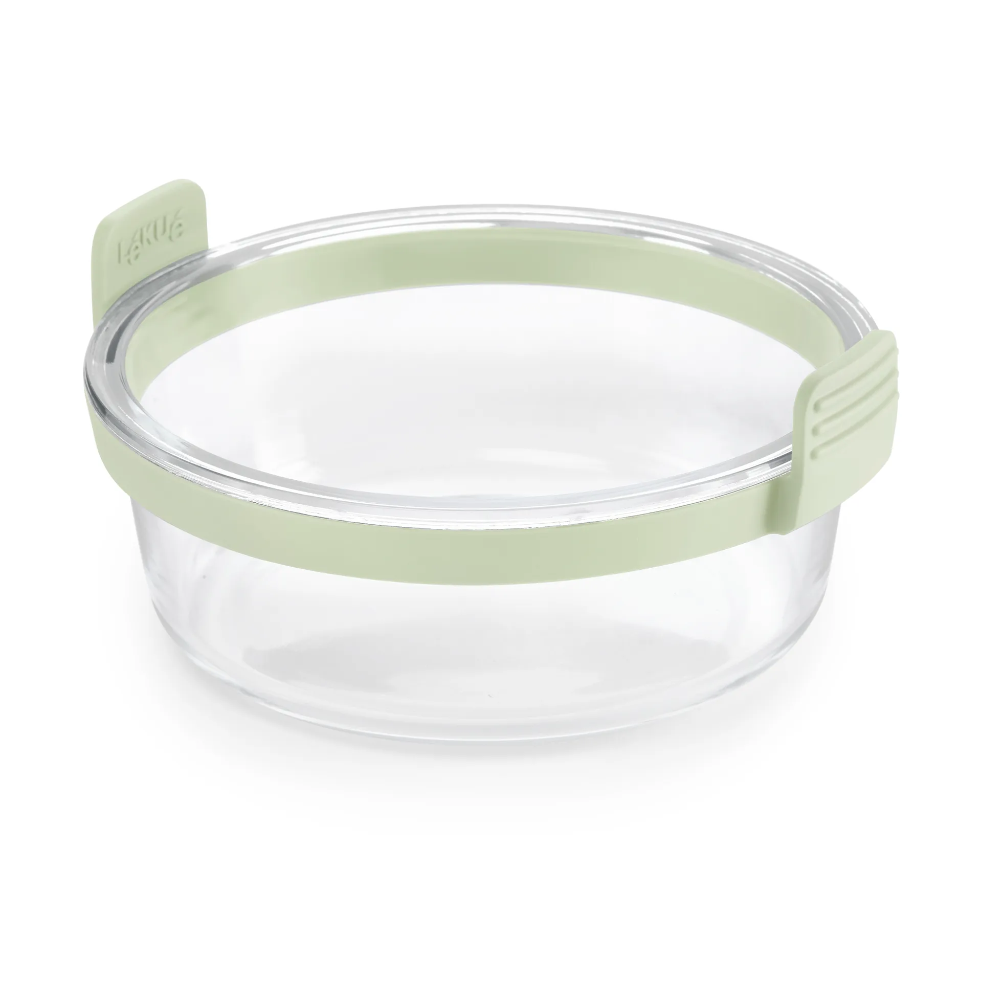 Lékué Air fryer round glass dish, Transparent Lékué
