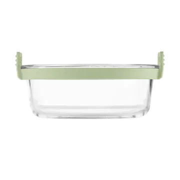 Lékué Air fryer round glass dish - Transparent - Lékué
