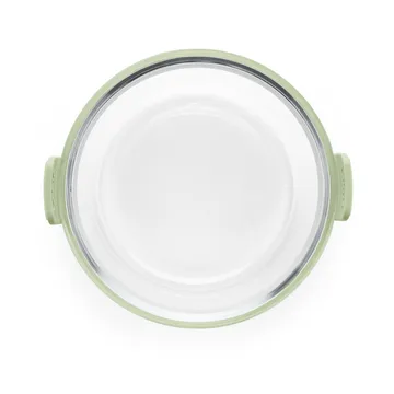 Lékué Air fryer round glass dish - Transparent - Lékué