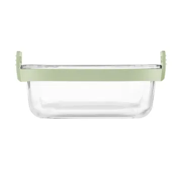 Lékué Air fryer square glass dish - Transparent - Lékué