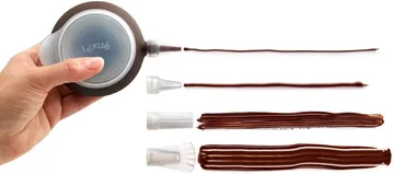 Lékué decomax set brown - 4 nozzles - Lékué