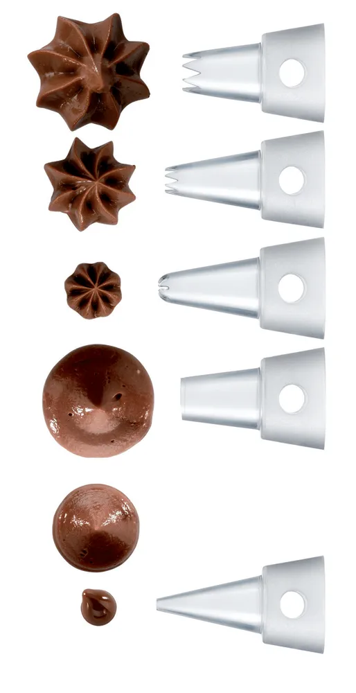 Lékué decomax set brown, 6 nozzles Lékué
