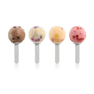 Lékué ice cream molds 4 pieces - Mixed, lollipop - Lékué