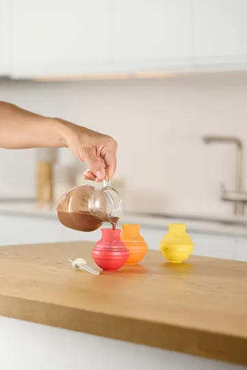 Lékué ice cream molds 4 pieces - Mixed, lollipop - Lékué