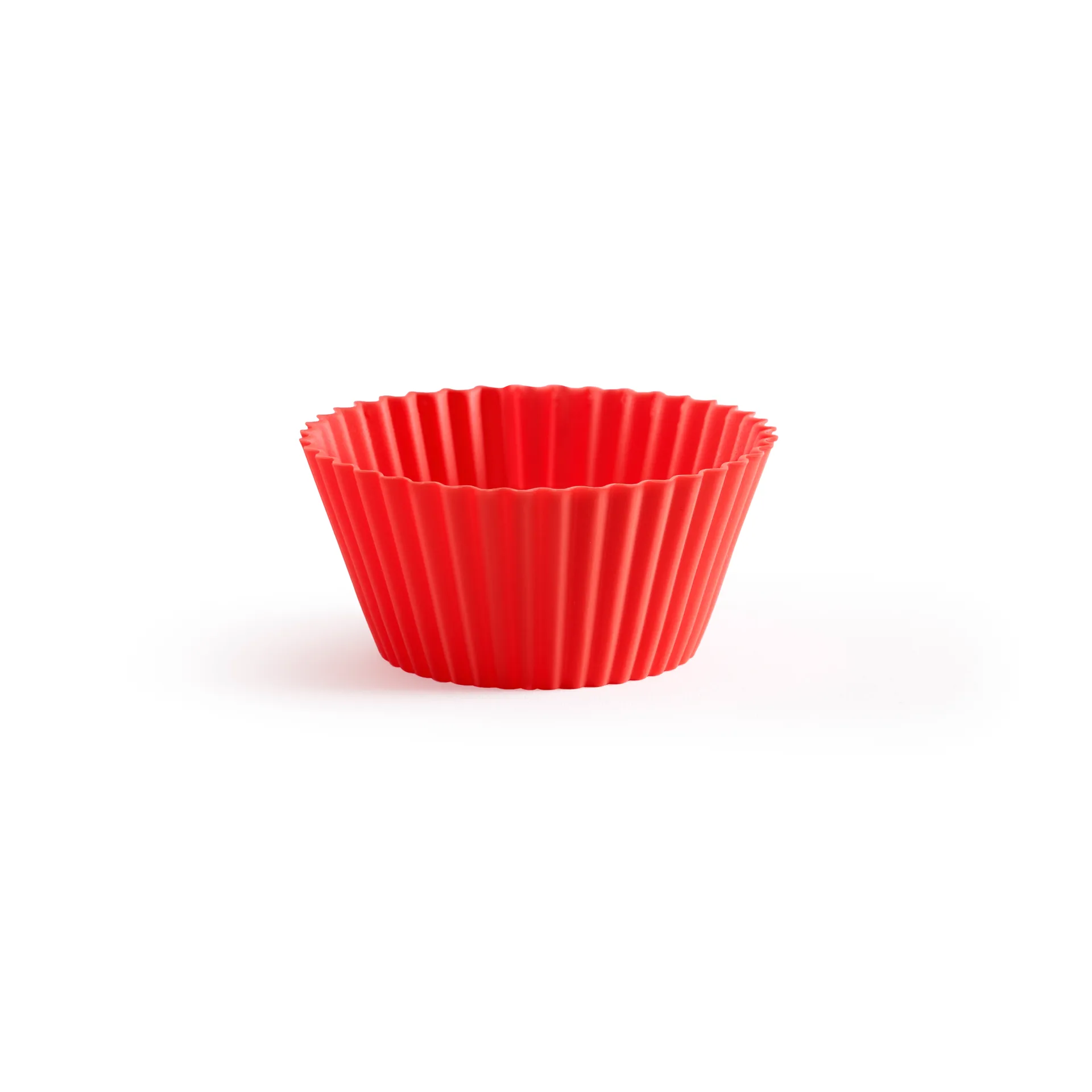 Lékué muffin molds silicone 6-pack, Red Lékué