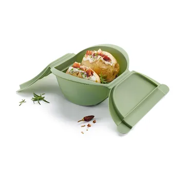 Lékué steamer - Green, large, 4-pack - Lékué