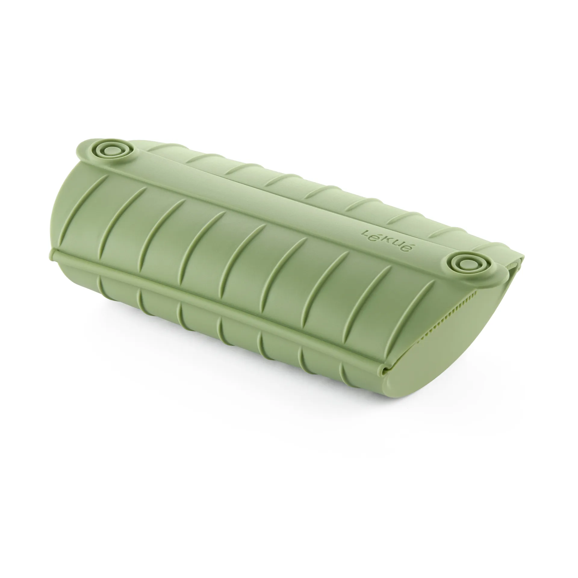 Lékué steamer, Green, with tray, 2-pack Lékué