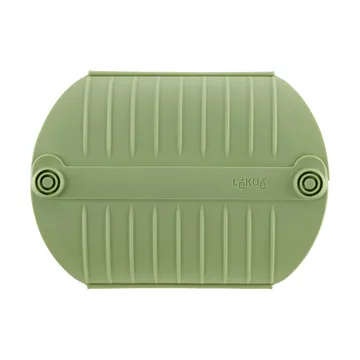 Lékué steamer - Green, with tray, 4-pack - Lékué