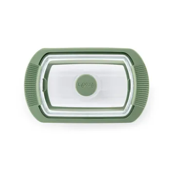 Lékué steamer - Transparent, glass, 2-pack - Lékué