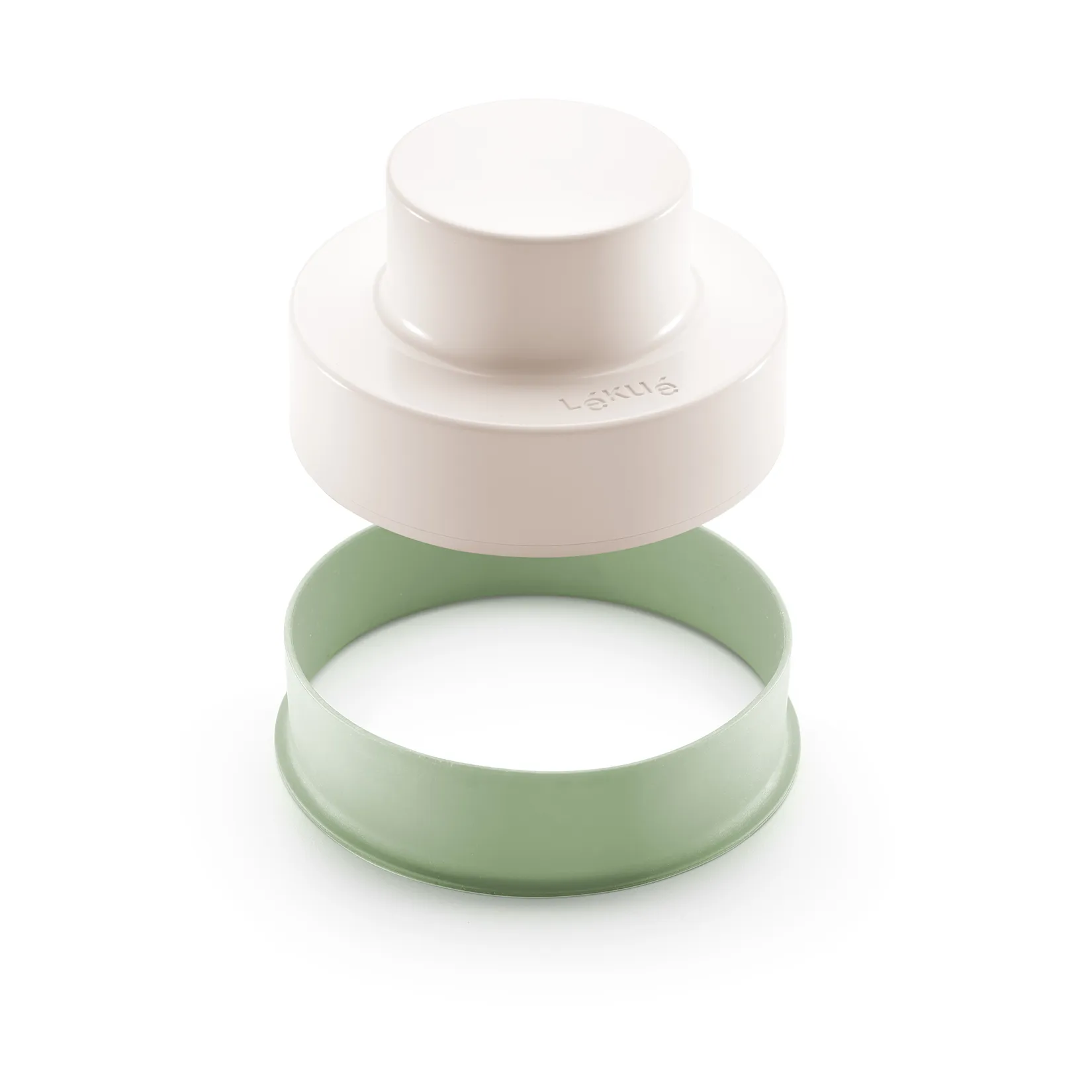 Lékué vegetable burger mold 2 pieces, Green Lékué