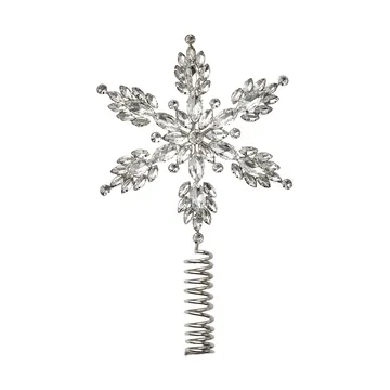 Ada tree topper - Silver-coloured, 18x2x26 cm - Lene Bjerre
