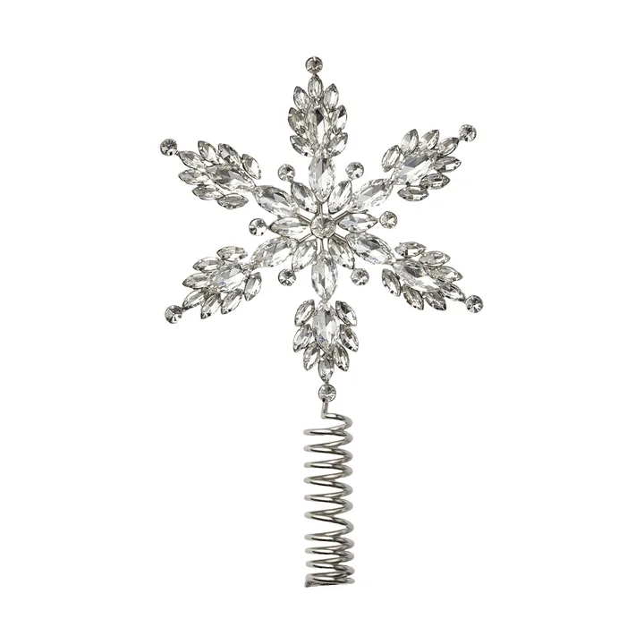 Ada tree topper - Silver-coloured, 18x2x26 cm - Lene Bjerre