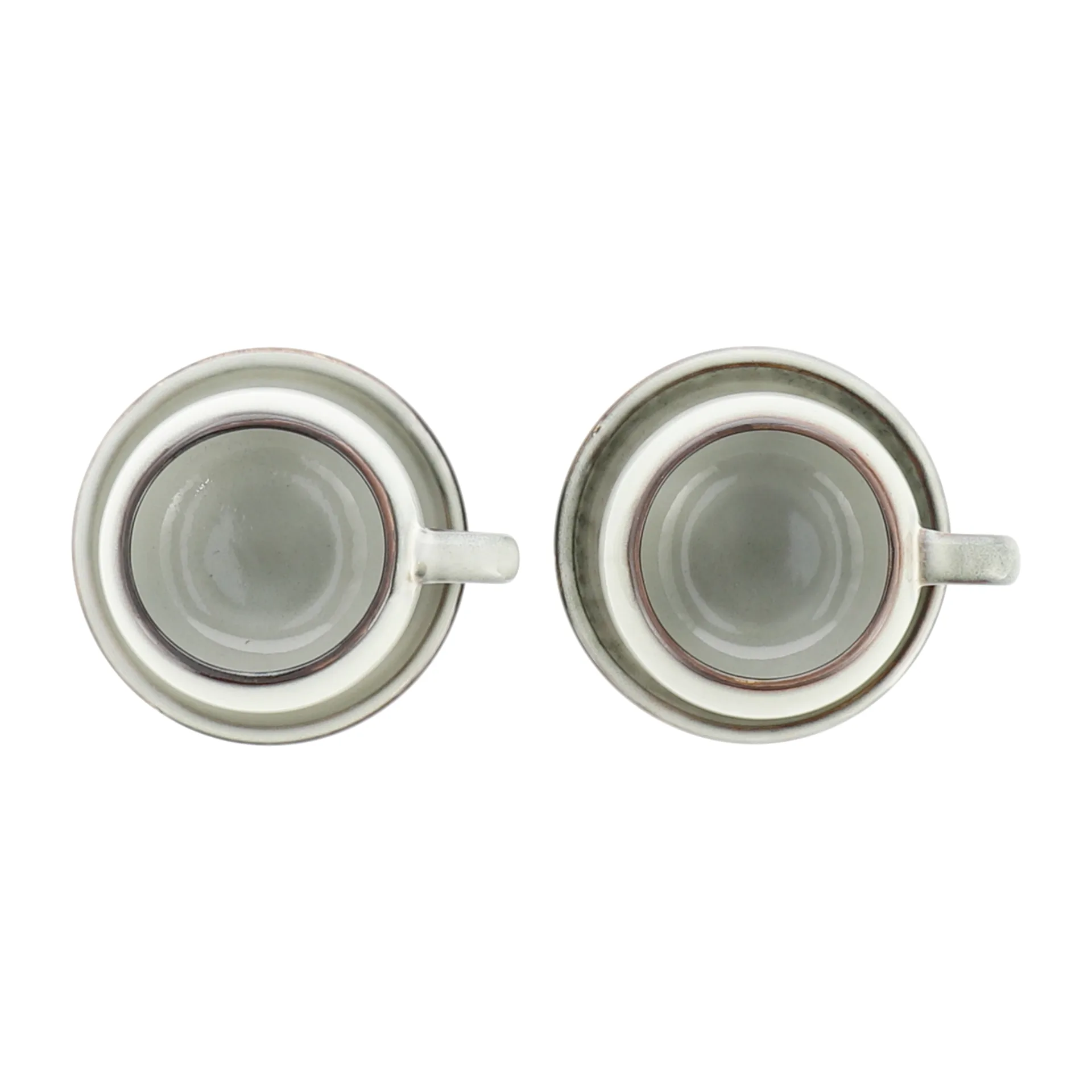 Amera espressocup with saucer, white sands Lene Bjerre