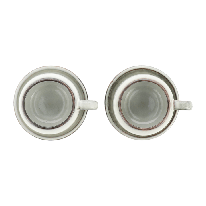 Amera espressocup with saucer, white sands Lene Bjerre