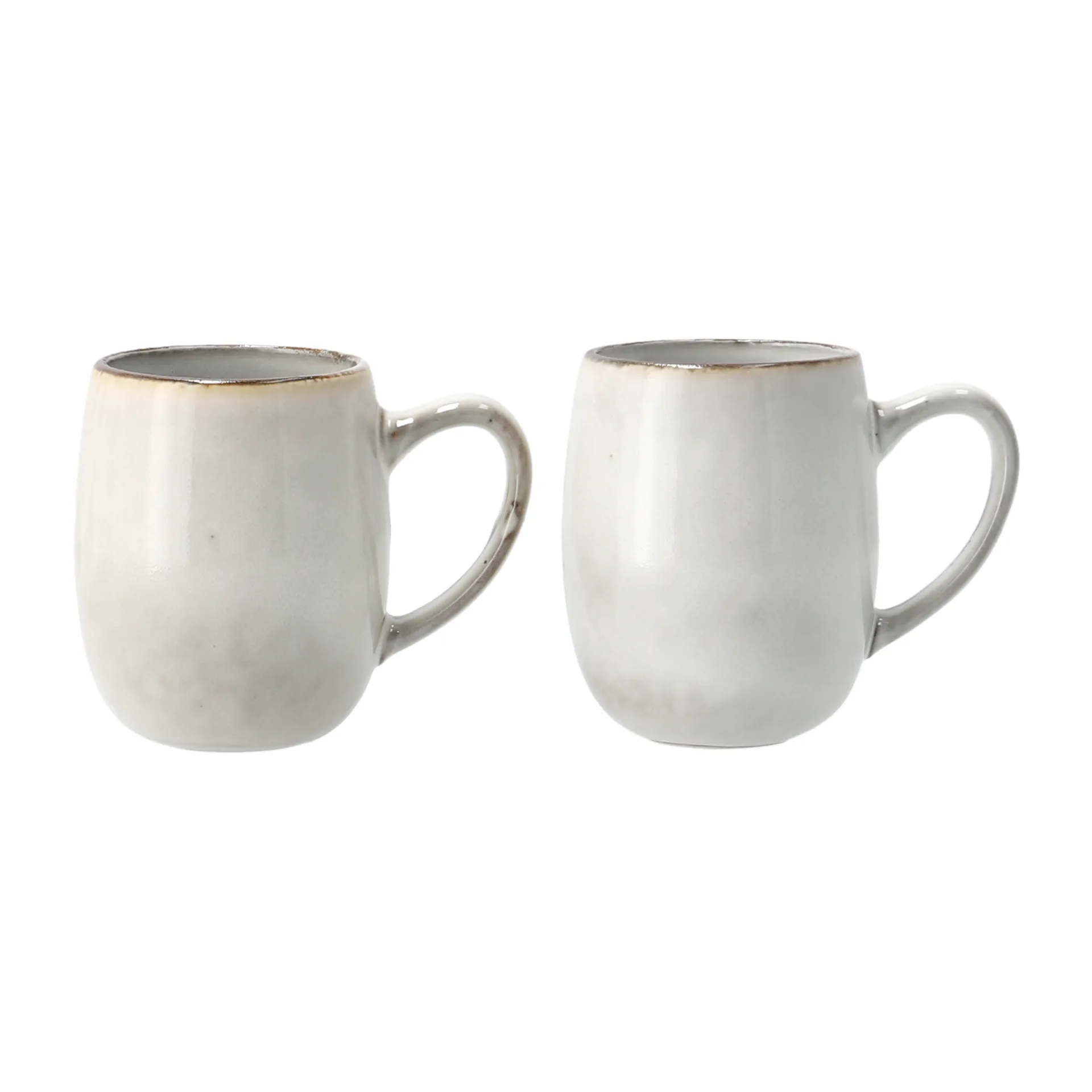 Amera mug with handle, white sands Lene Bjerre