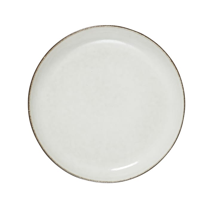 Amera plate white sands - Ø20.5 cm - Lene Bjerre