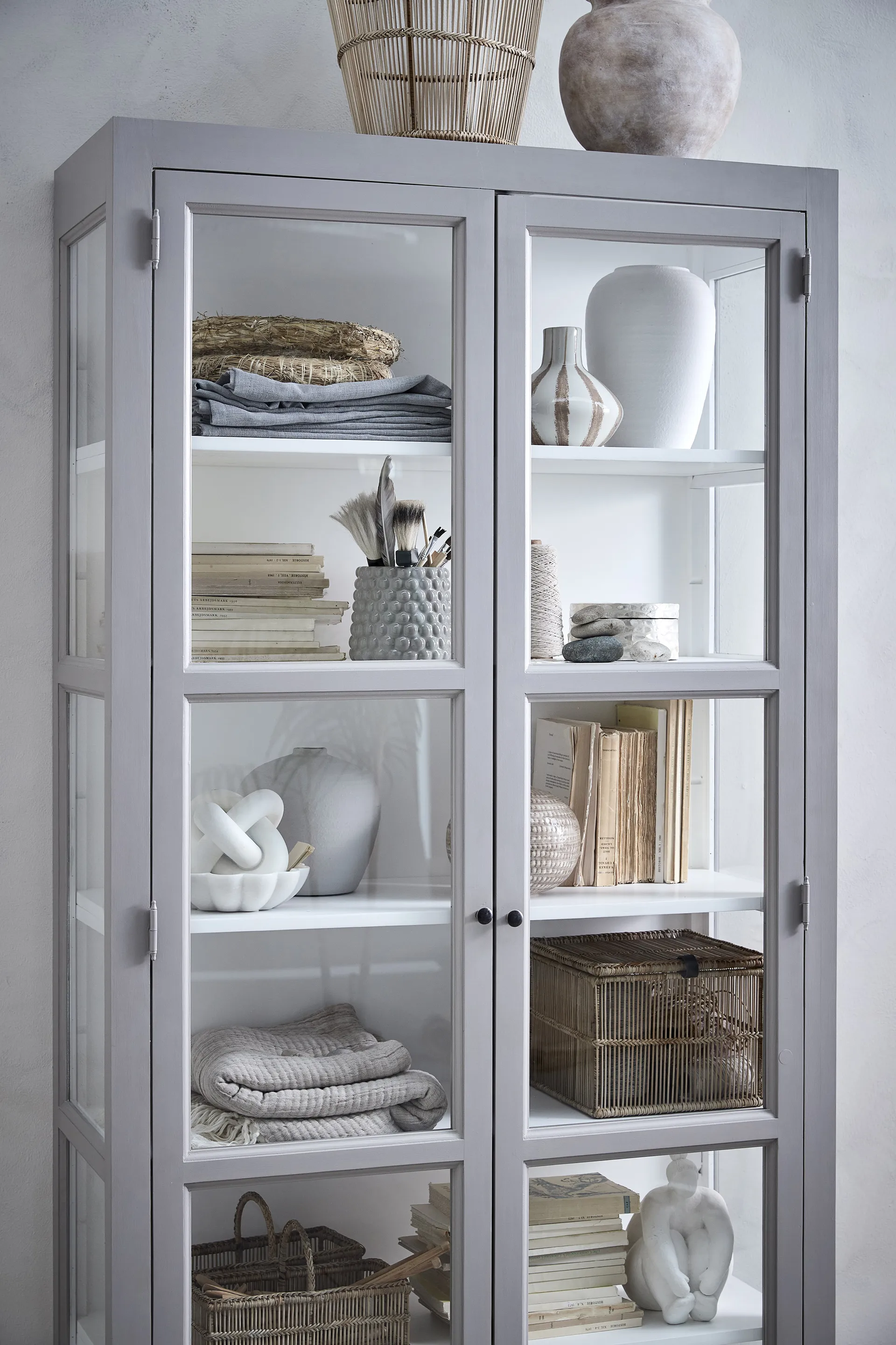 Anivia vase 17 cm, Golden brown Lene Bjerre