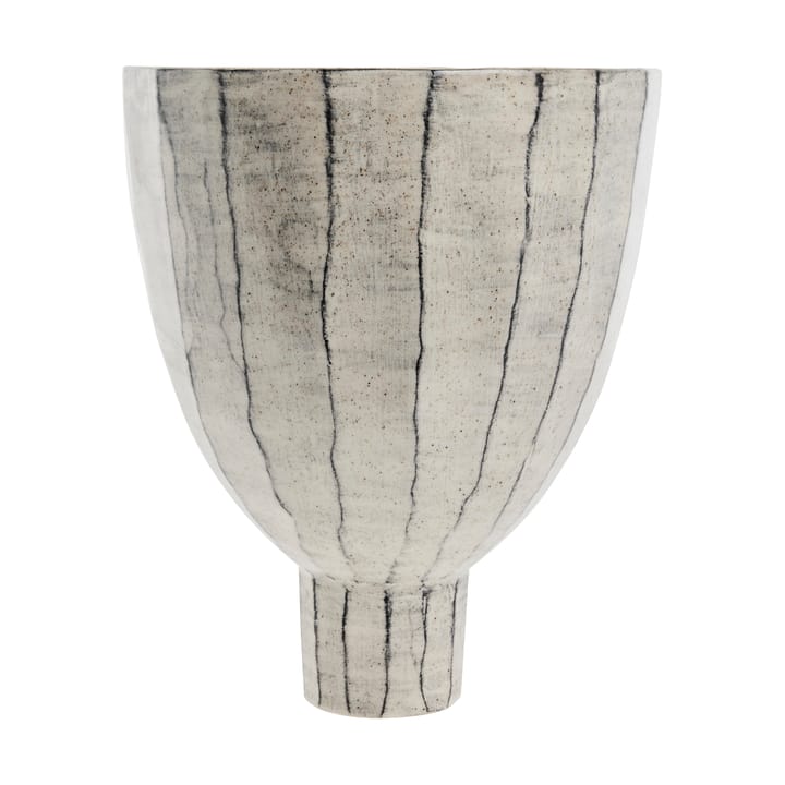 Cassie decoration bowl Ø28 cm, Off white-black Lene Bjerre