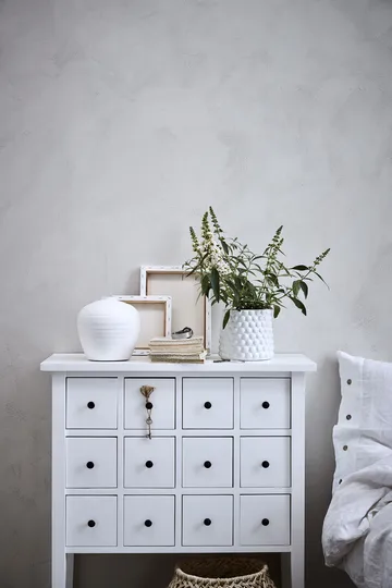 Catia vase 20 cm - White - Lene Bjerre