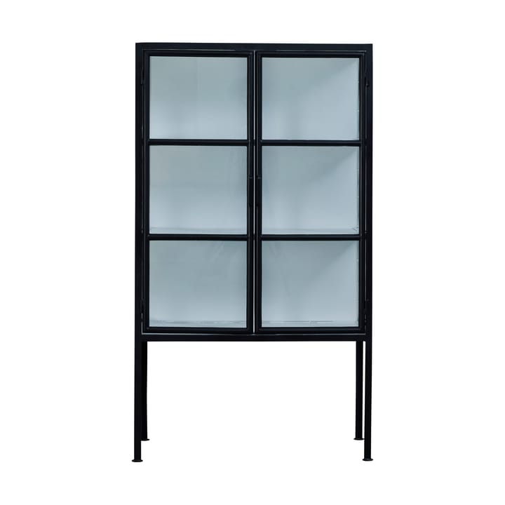 Depot display cabinet 85x40x150 cm, Black-white Lene Bjerre