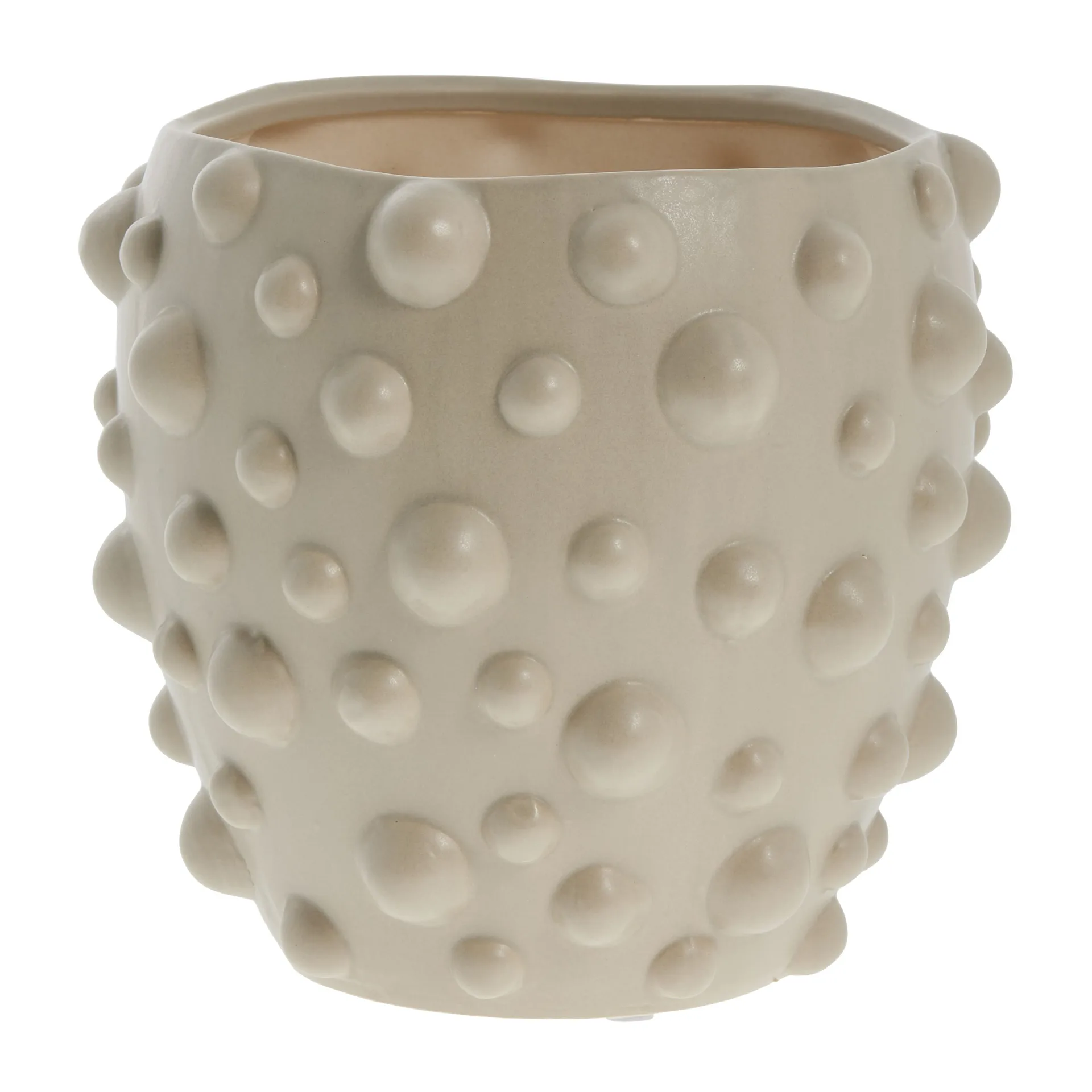 Doelle flower pot Ø17.5 cm, Linen Lene Bjerre