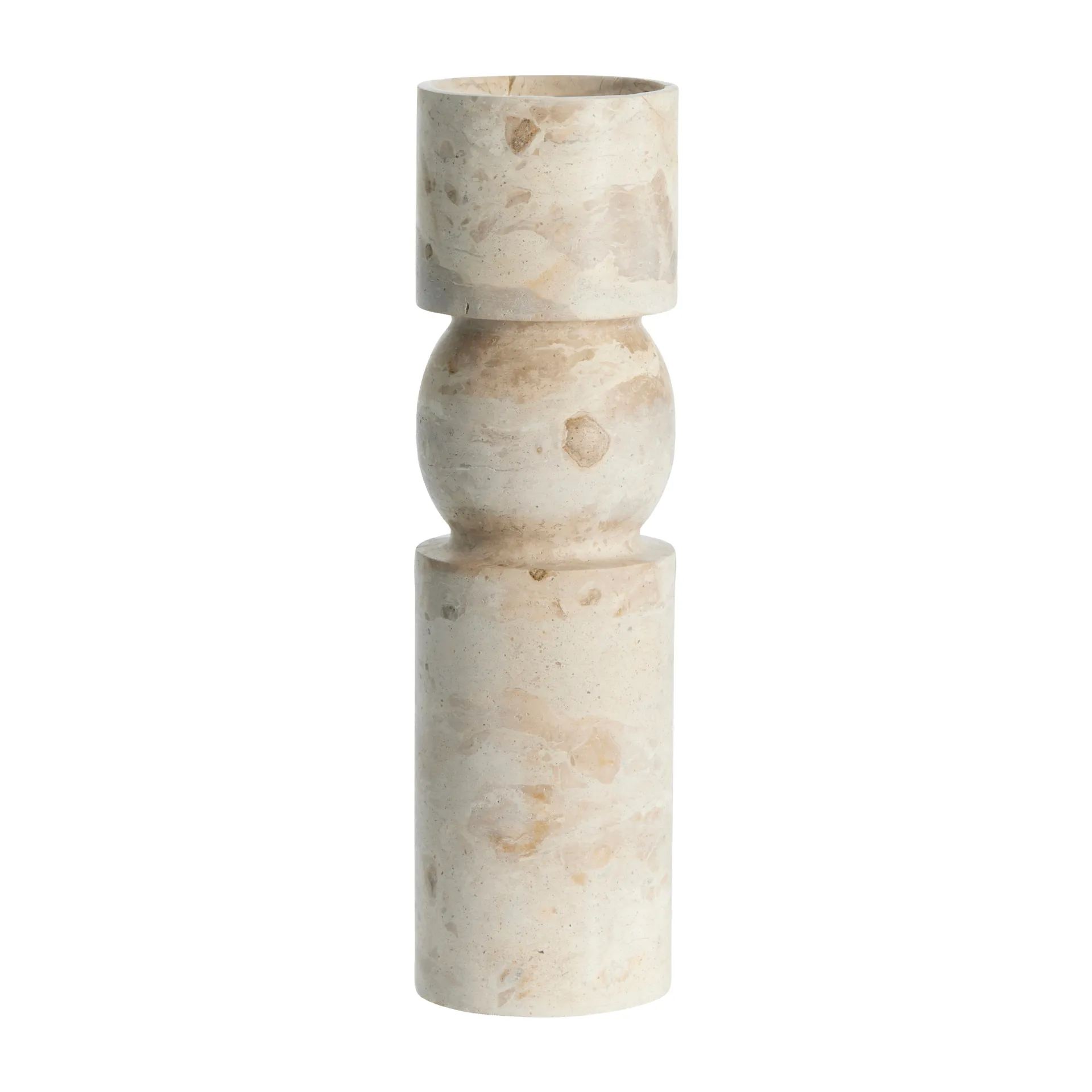 Ellia candle holder 30 cm, Linen Lene Bjerre