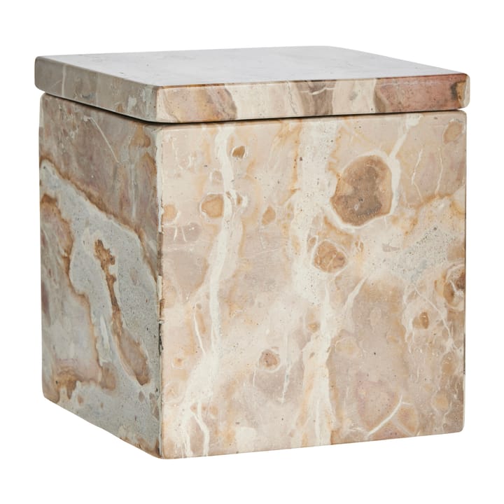 Ellia storage box marble 12x12 cm, Linen Lene Bjerre