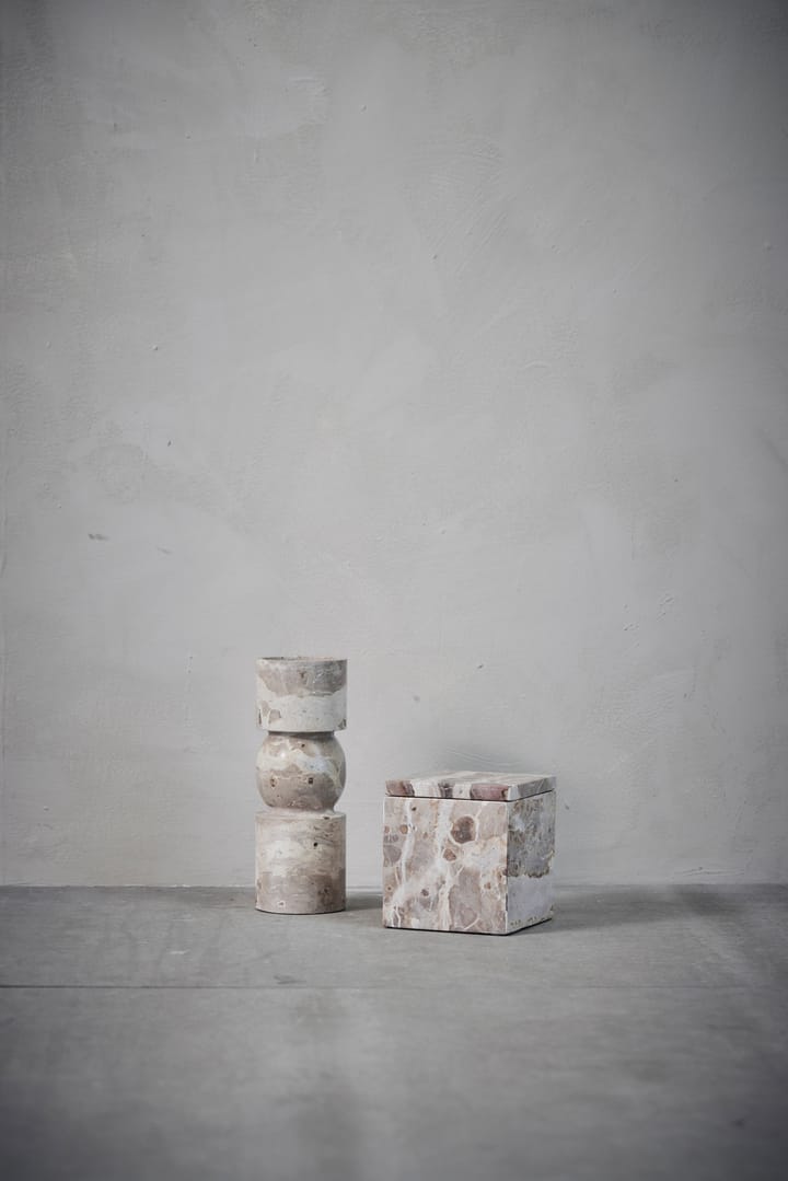 Ellia storage box marble 12x12 cm, Linen Lene Bjerre